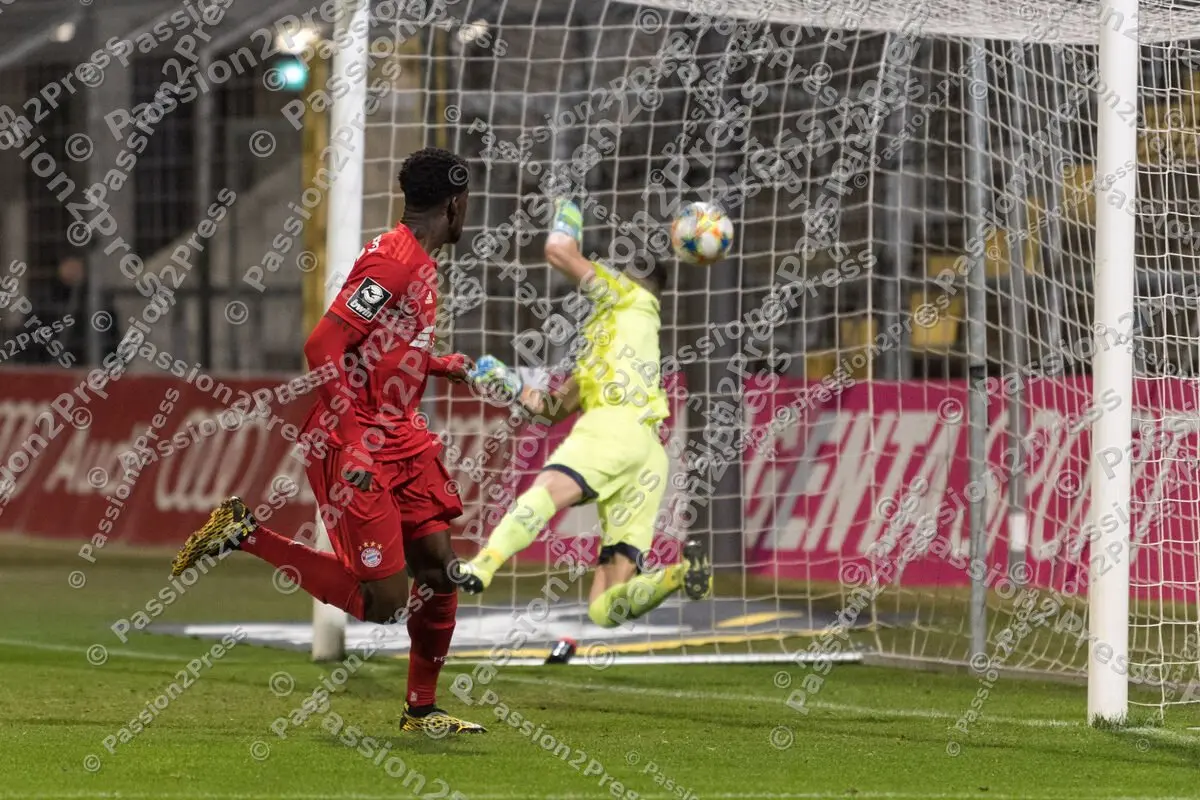 20200217 FC Bayern München Amateure - Hallescher FC