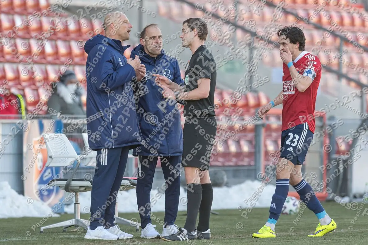 20210214 SPVGG Unterhaching - 1. FC Saarbrücken