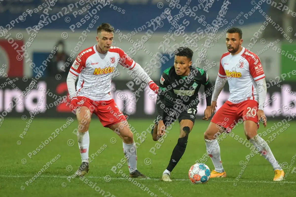 20211210 SSV Jahn Regensburg - SV Werder Bremen