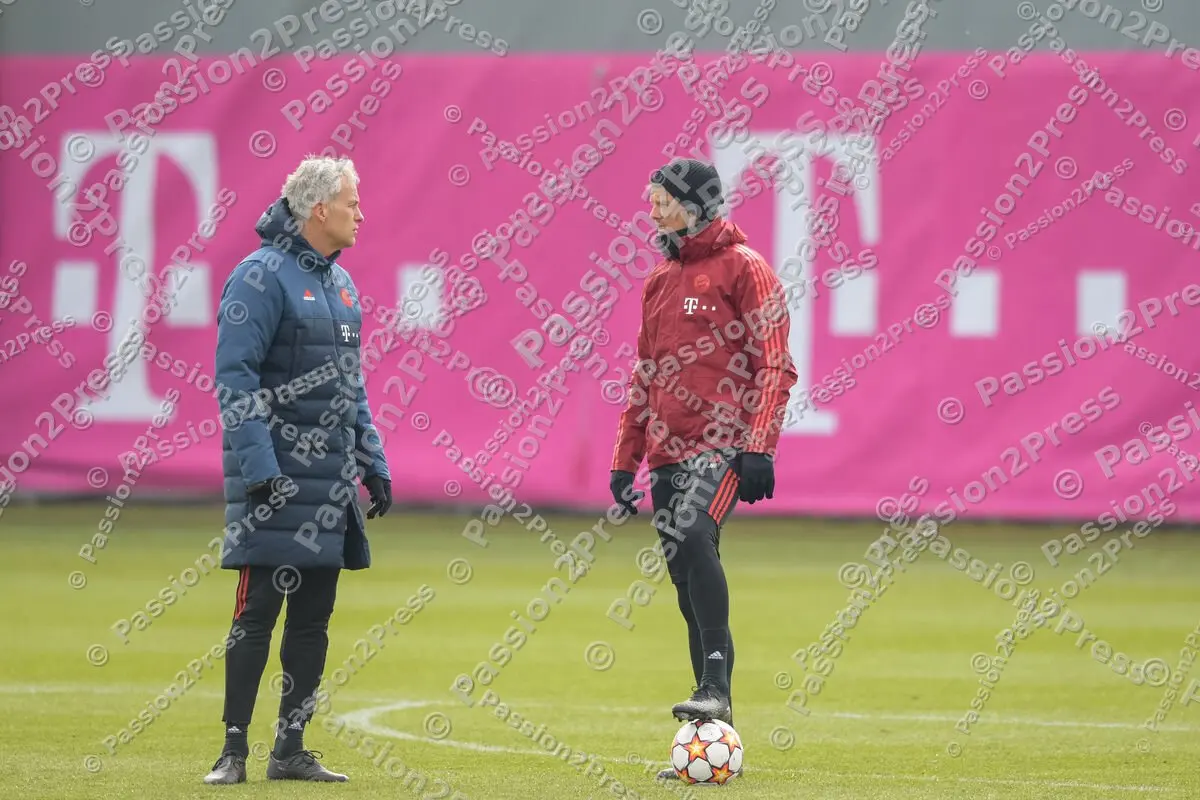20220307 Abschlusstraining FC Bayern München