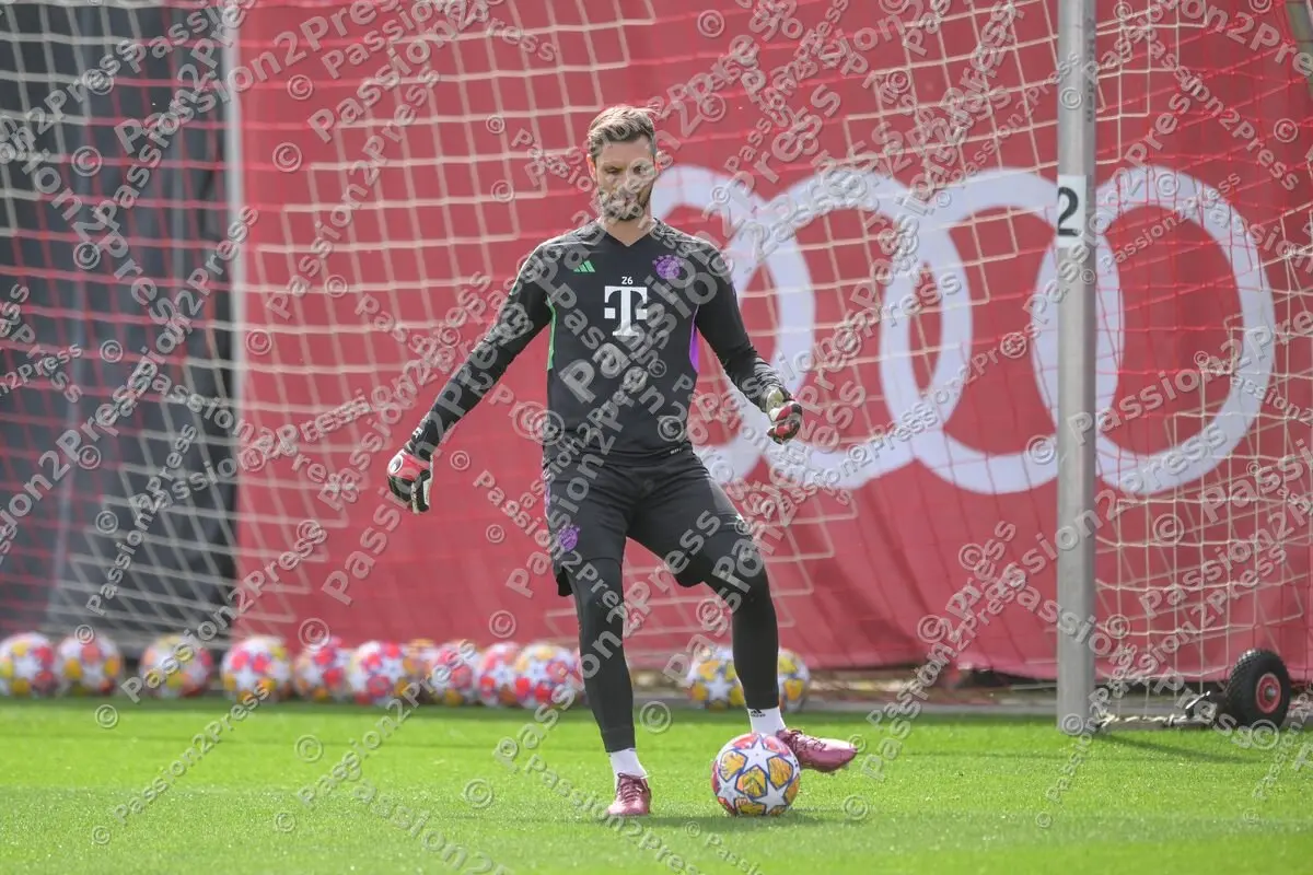 20240408 Abschlusstraining FC Arsenal - FC Bayern München